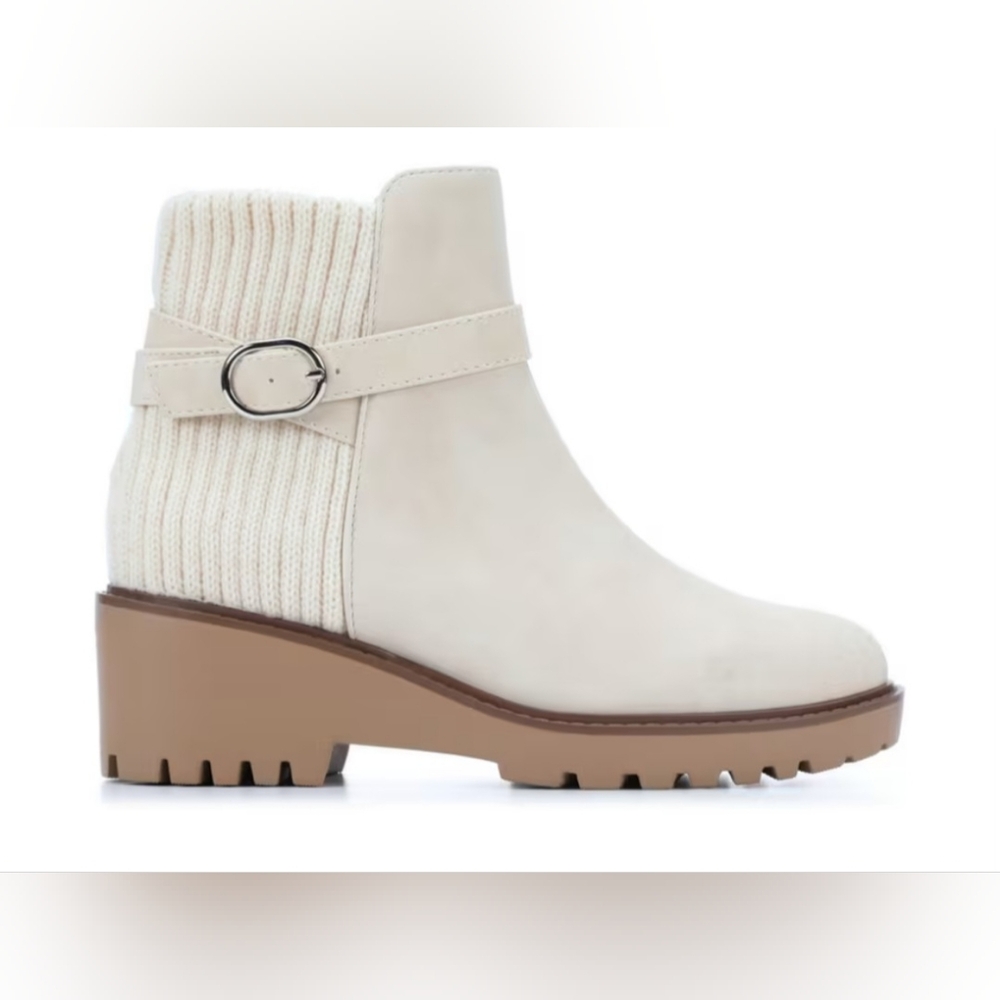 Cream Soda Ankle Boots